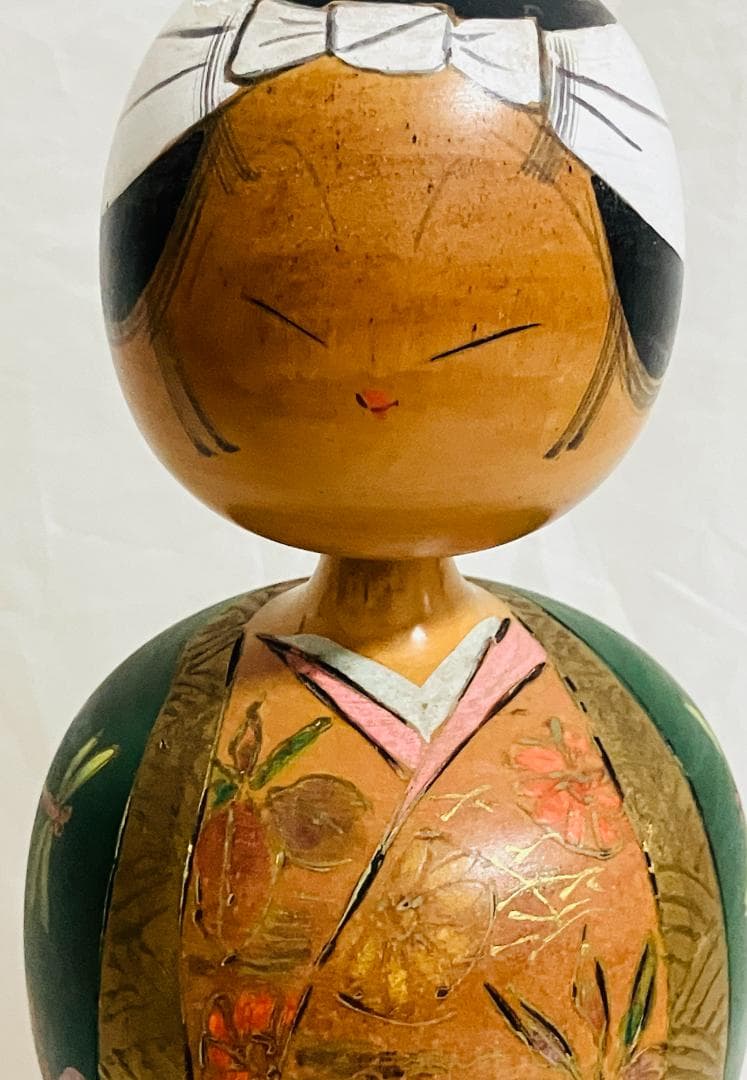 高橋はしめ　阿国歌舞伎　こけし　こけし人形　37センチ