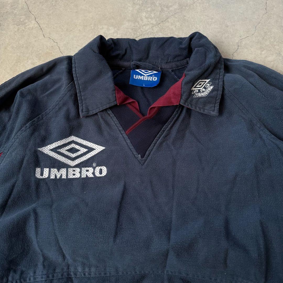 90's UMBRO アンブロ ドリルトップ プルオーバー