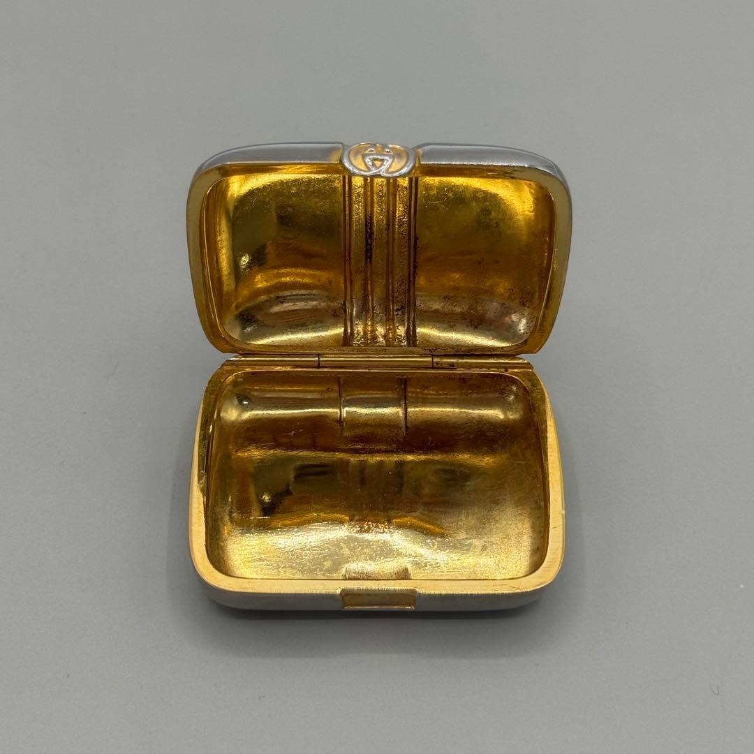 小物入れ Old Gucci Vintage Jewelry Case Pill Box
