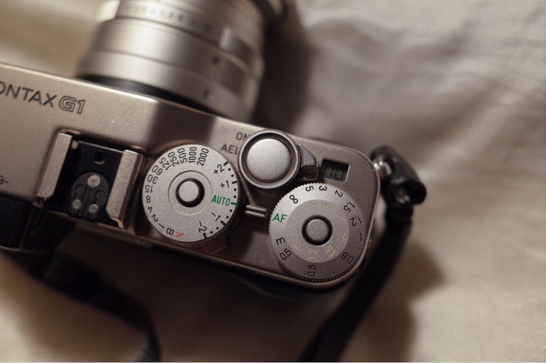 CONTAX G1 (ROM改造済) Planar 45㎜ F2 TLA140