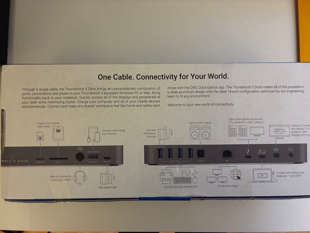 OWC 14Port Thunderbolt 3 Dockドッキングステーション