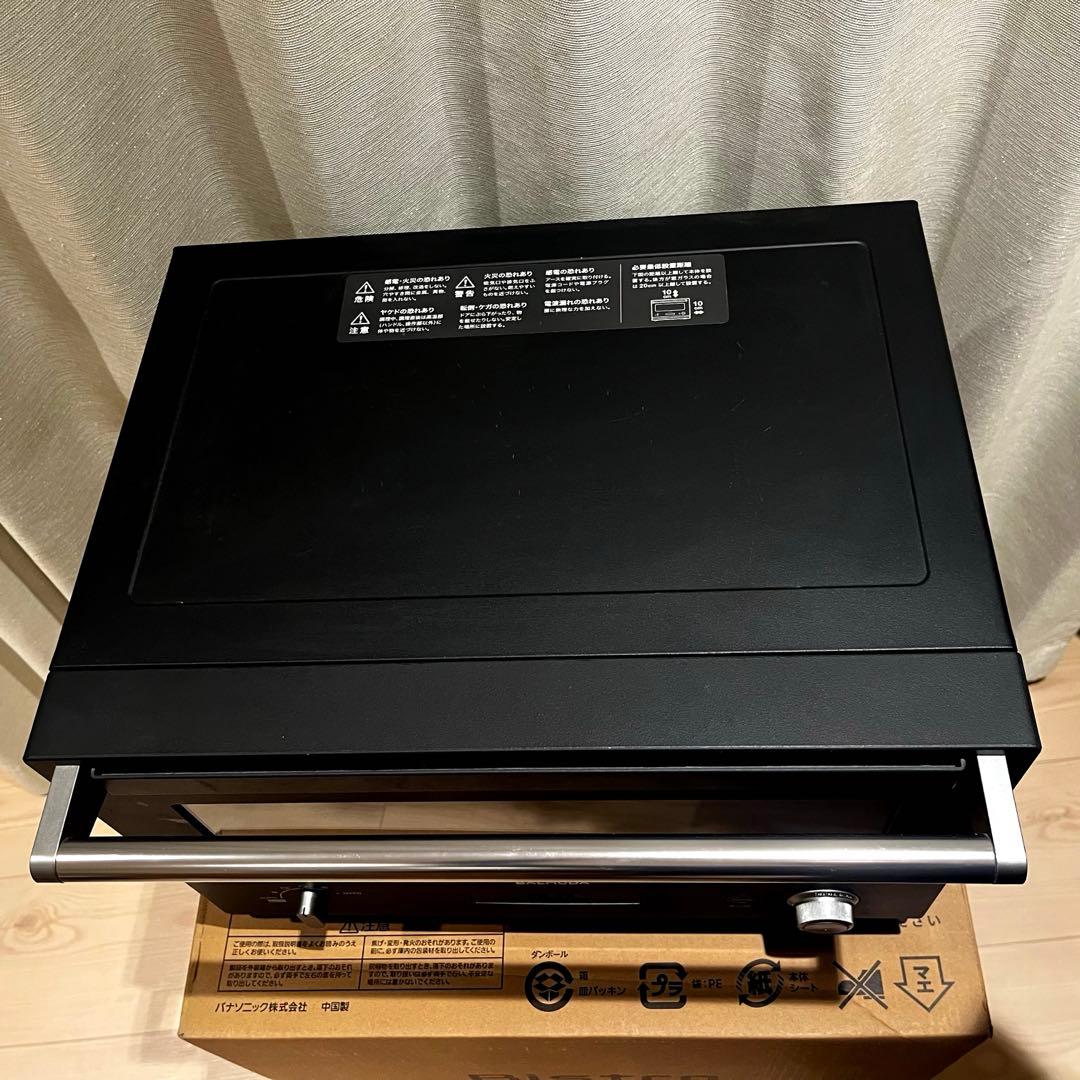 【美品】BALMUDA バルミューダ オーブンレンジK04A-BK 2018年製