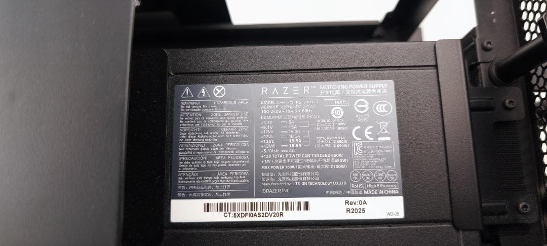 Razer Core X (eGPU)+Radeon RX5500XT セット