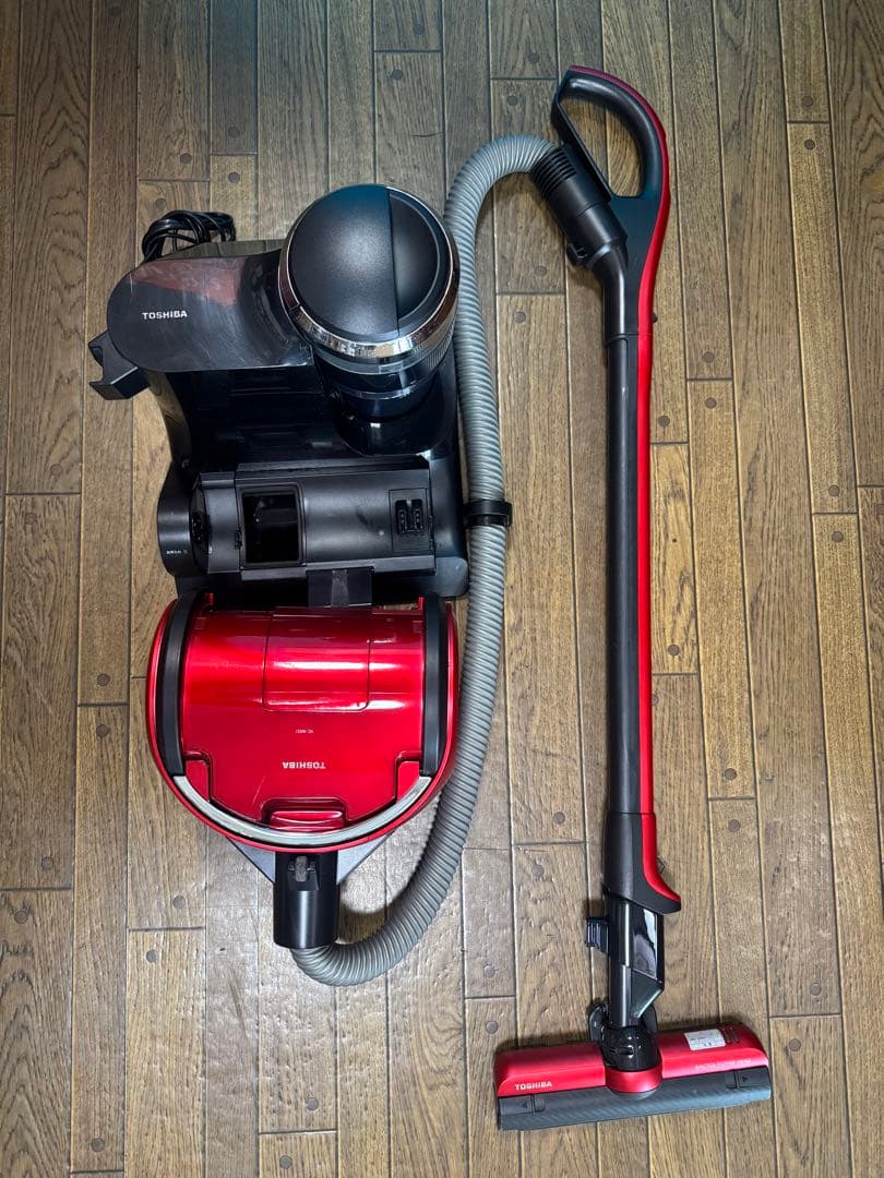 TOSHIBA VC-NXS1R レッドキャニスター掃除機