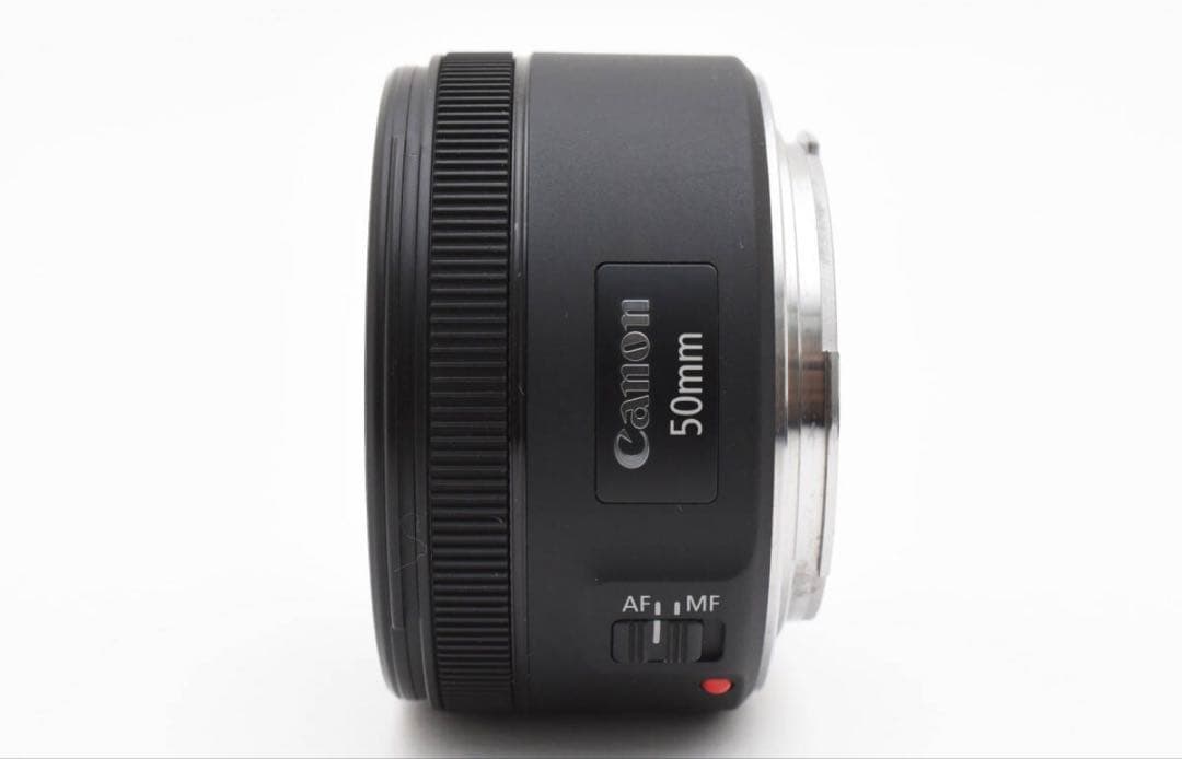 Canon 単焦点レンズ EF50mm F1.8 STM フード付き