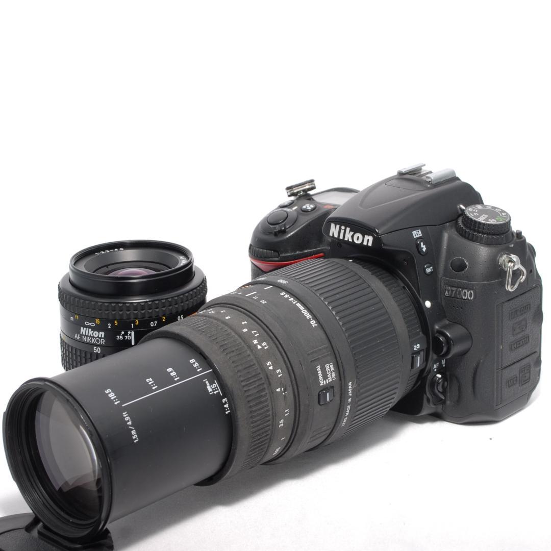 ✨Nikon D7000✨ダブルレンズ✨超望遠レンズ付✨ニコン一眼レフ