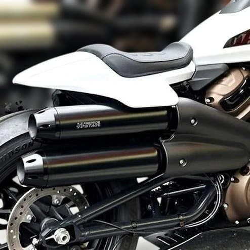 スポーツスターS BPM V-SPEED ブラス・スリップオンマフラー