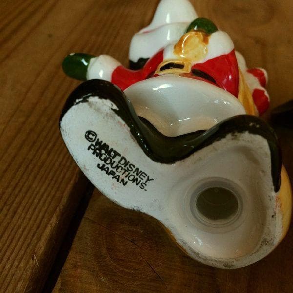 ヴィンテージディズニープロダクション陶器ミッキー＆ミニーソルト＆ペッパー