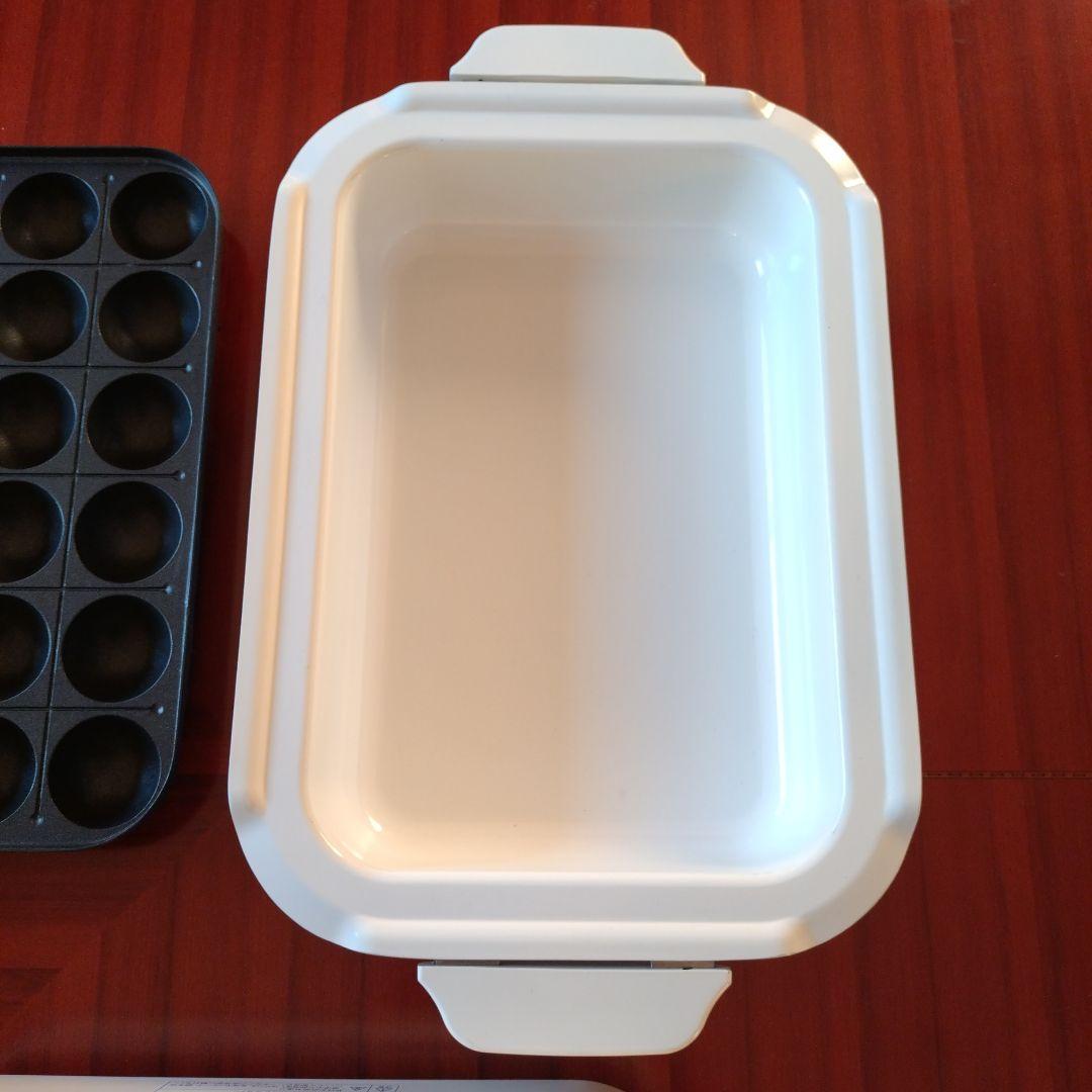 【BRUNO】ホットプレート セラミックコート深鍋 ＋ たこ焼きプレート