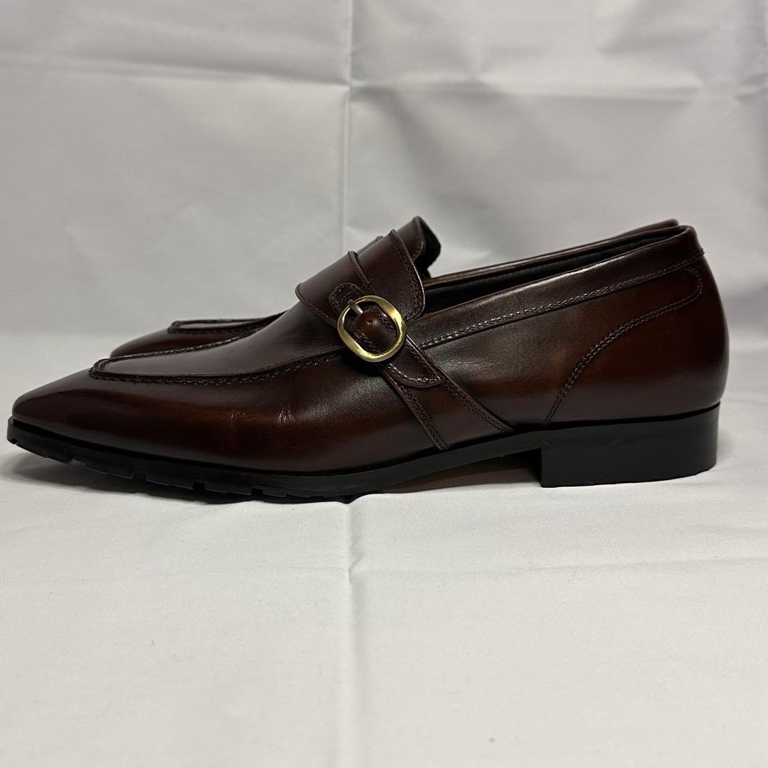 未使用☆定価3.3万円☆マドラス☆ローファー☆ブラウン☆本革☆26cm☆171