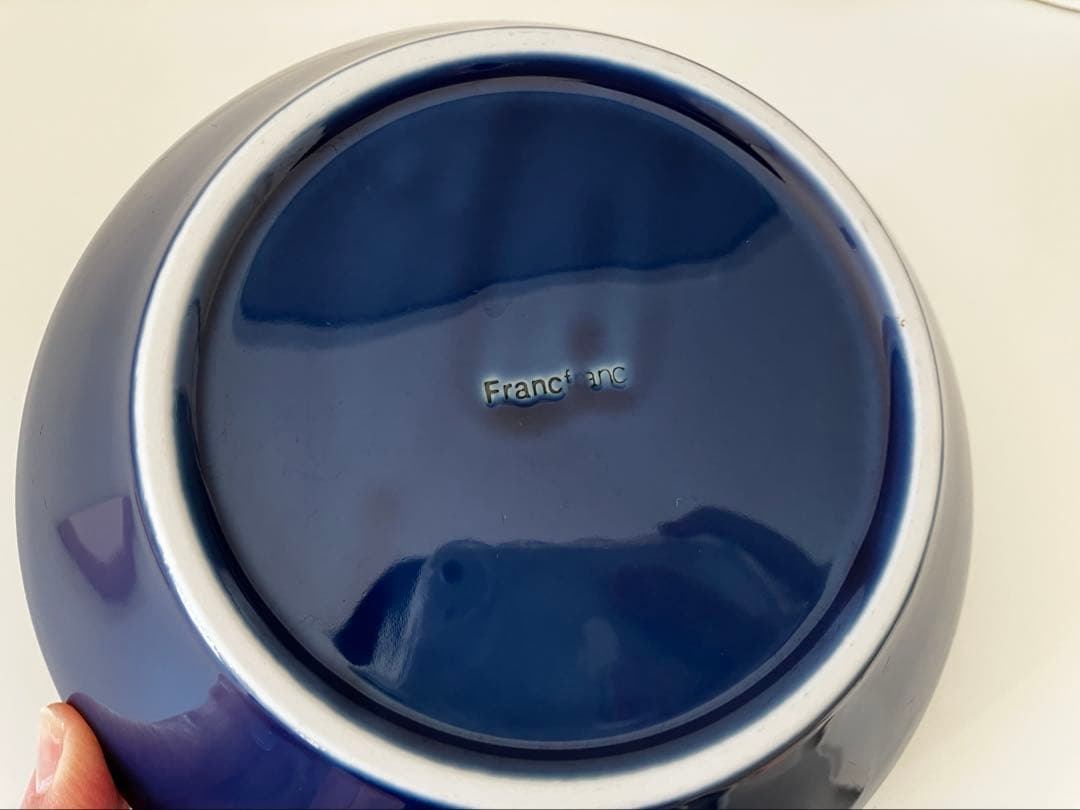 Francfranc フランフラン　青いお皿