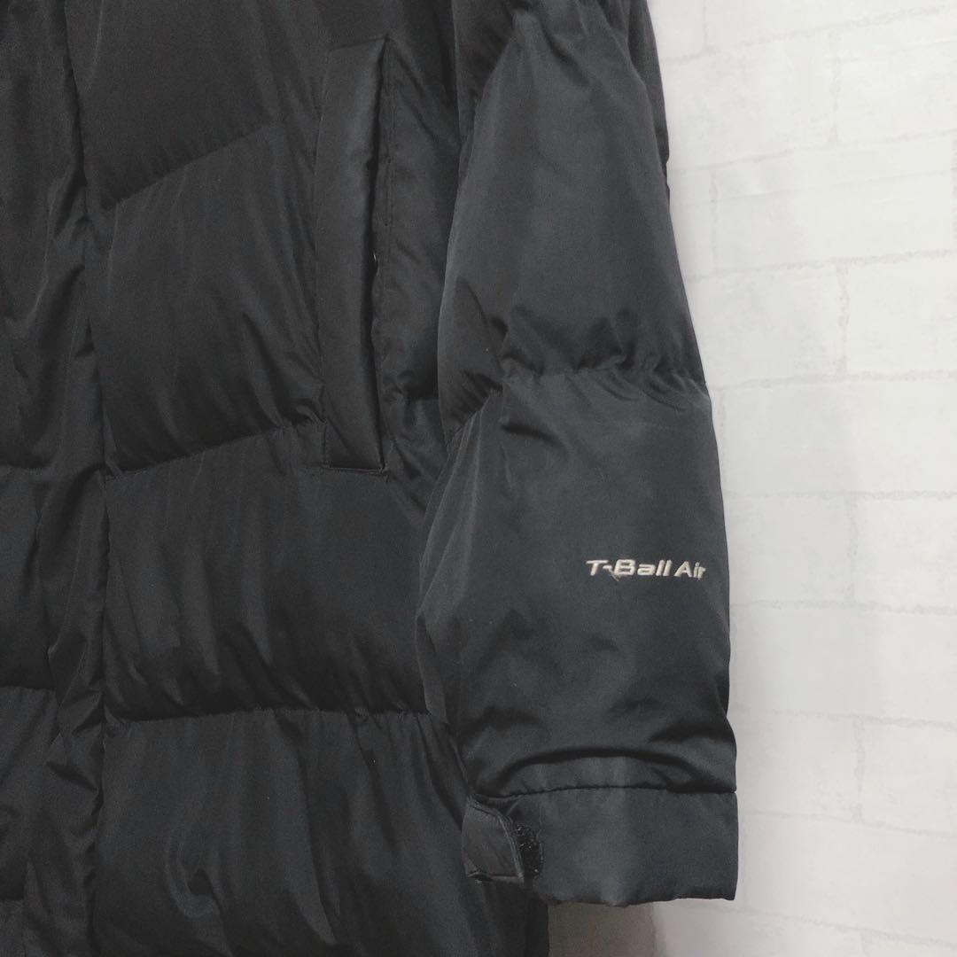 JIMIN　美品 ノースフェイス ロングダウン 黒 XL S-46