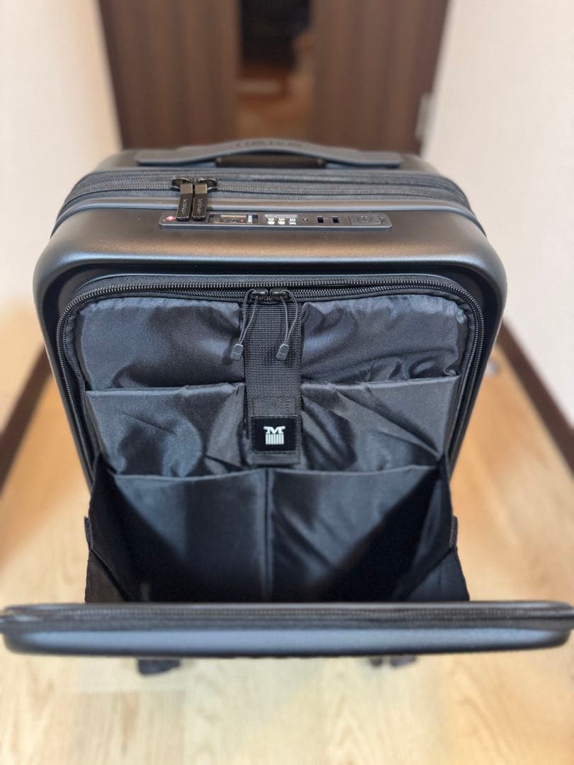 MAIMO社 STAND U plusフロントオープンキャリーケース、機内持込可