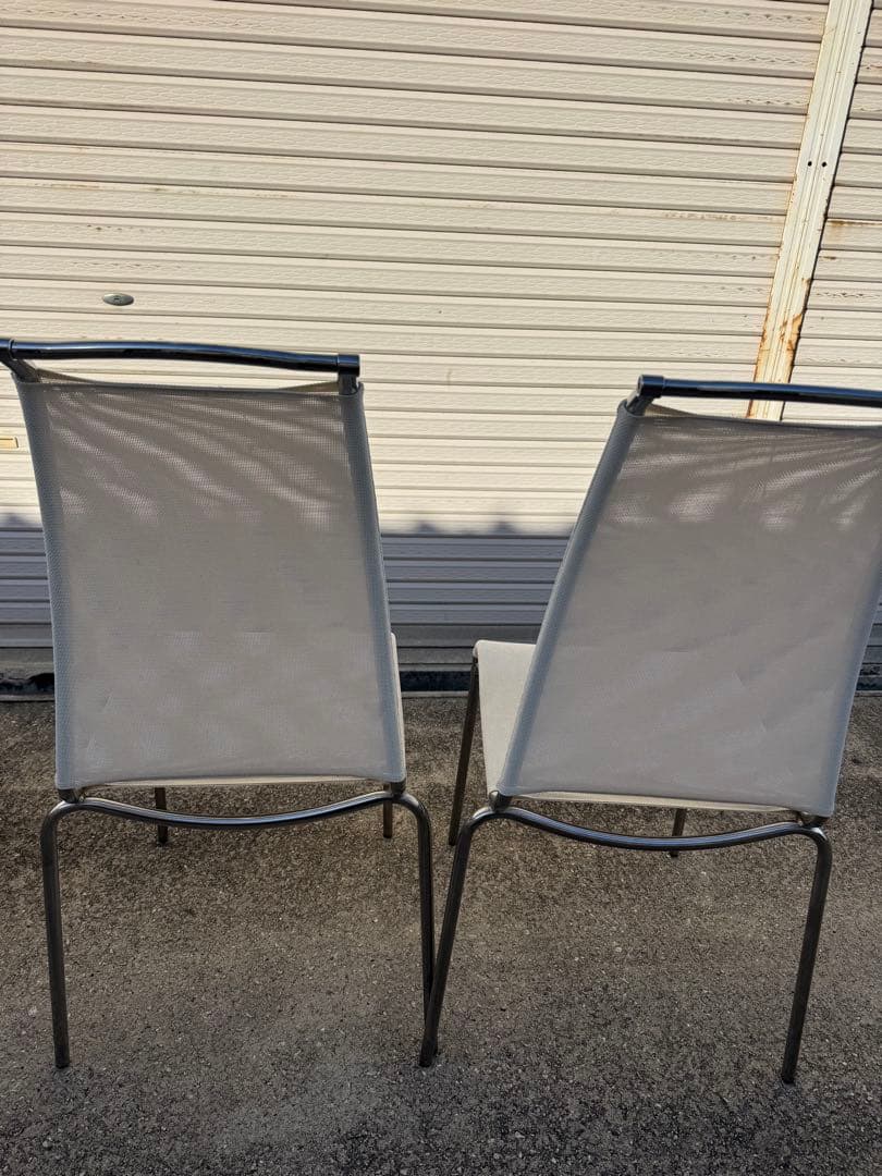 カリガリス AIR チェア ダイニングチェア スタッキング メッシュ