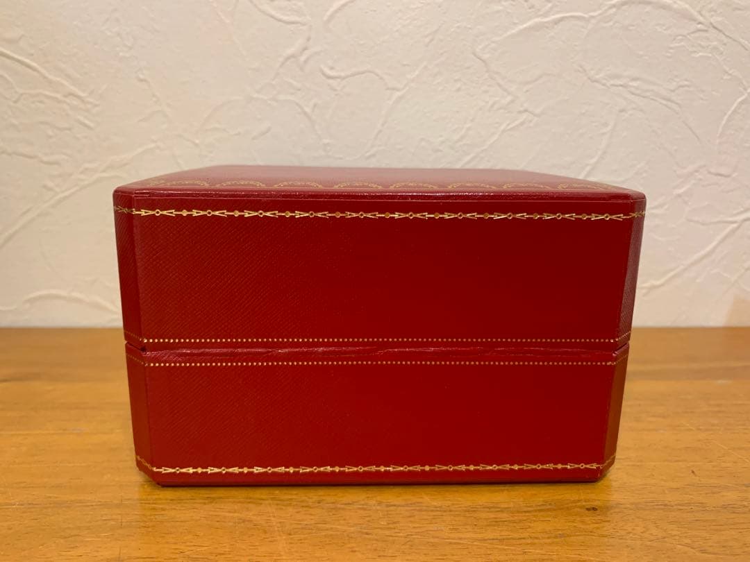 N0916-17★Cartier 空箱 赤 アクセサリーケース 2点セット