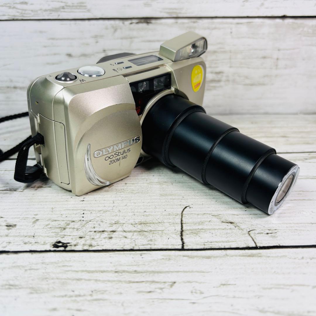 【動作良好】OLYMPUS フィルムカメラ ♾️Stylus ZOOM 140