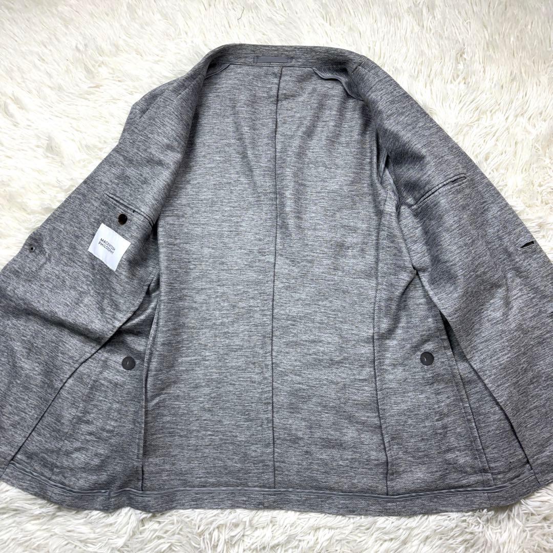 マッキントッシュフィロソフィー スーツ セットアップ グレー L-XL 清涼