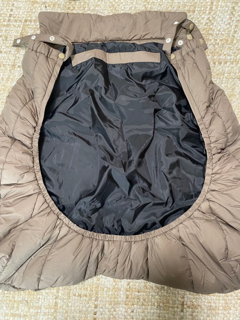 THE NORTH FACE ブラウン ダウンスリーブ