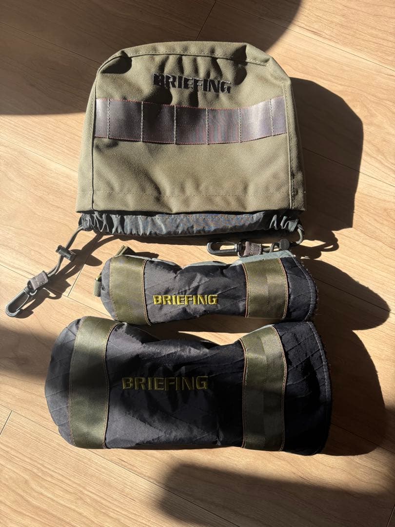 ま*ー様 ブリーフィング CR-5 レンジャーグリーン キャディーバッグ カバー