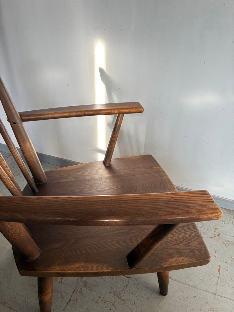 ナガノインテリア　ダイニングチェア　SKC069ー0WB 回転式　2