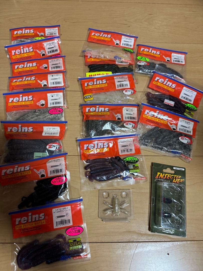 バス釣り引退セット ワームセット 150点以上