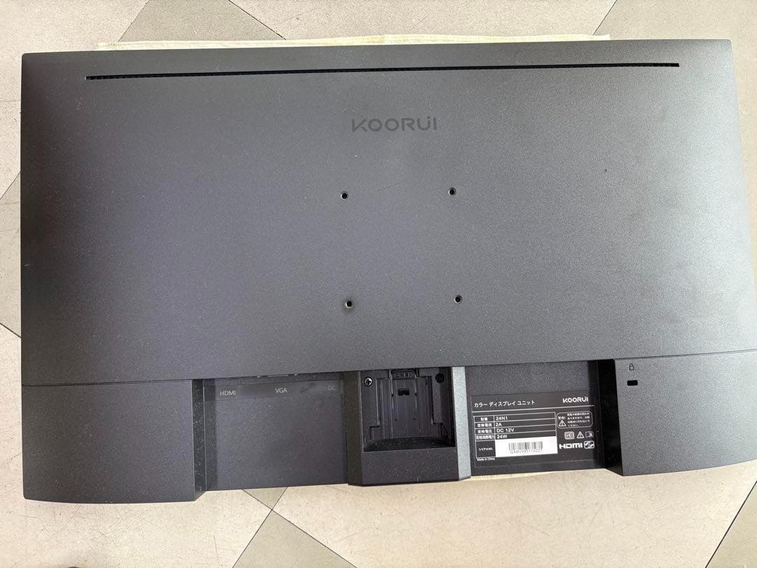KOORUI 24インチ カラーディスプレイ