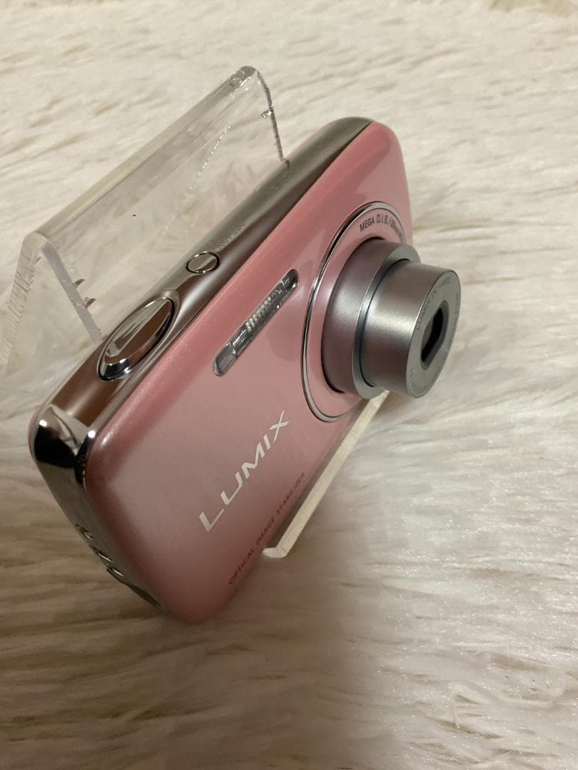 ☆人気色　ピンク☆【簡易動作確認済】パナソニック LUMIX DMC-S1