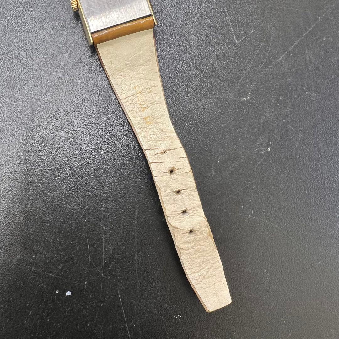 希少 オメガ デビル レクタン 手巻き ブラウンツートン ゴールド ヴィンテージ