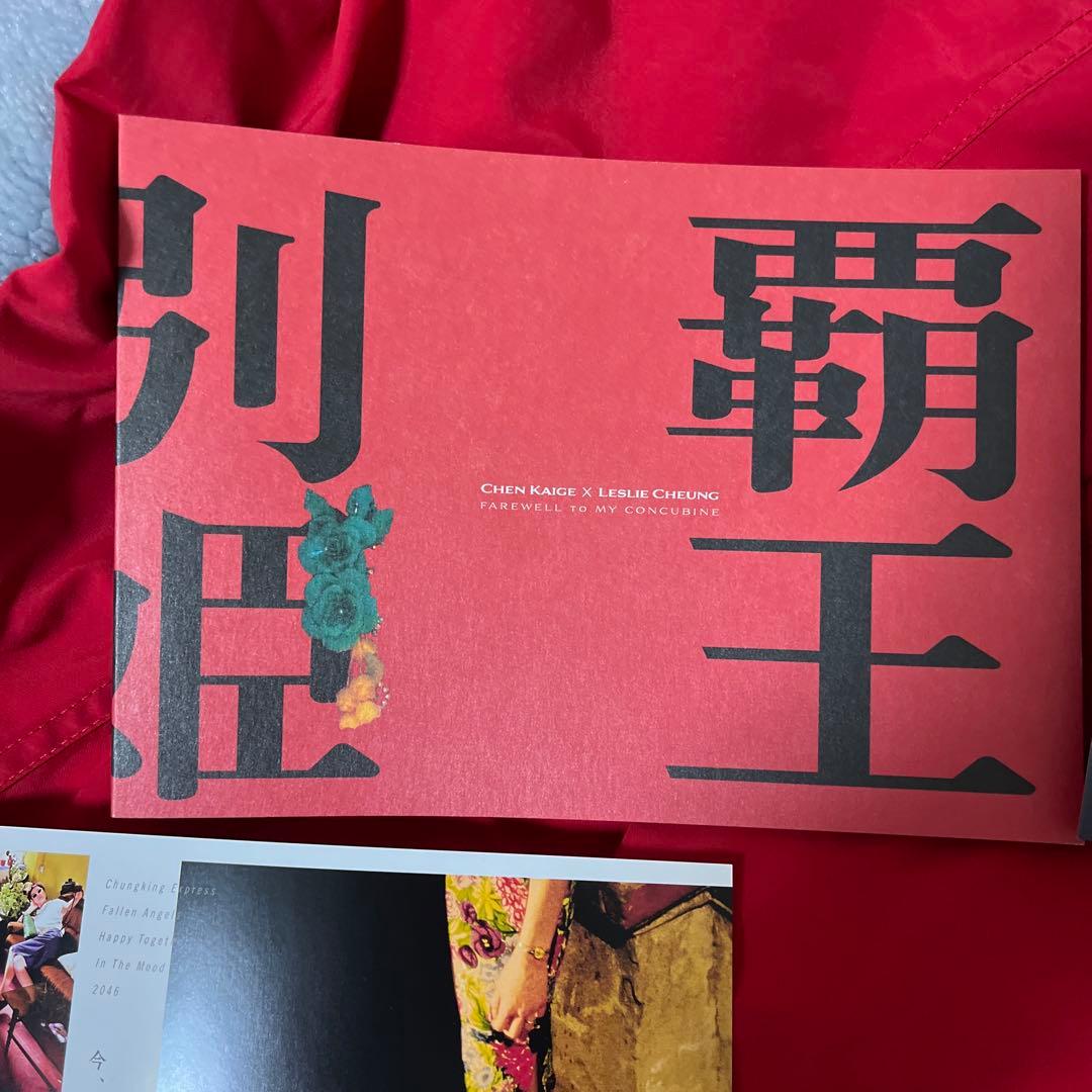 レスリー・チャン　さらば、わが愛 覇王別姫　韓国限定カード　廃盤　写真集　パンフ