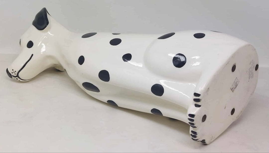アニマルファクトリー社 ダルメシアン 置物 陶器 ジョージ B ランソン