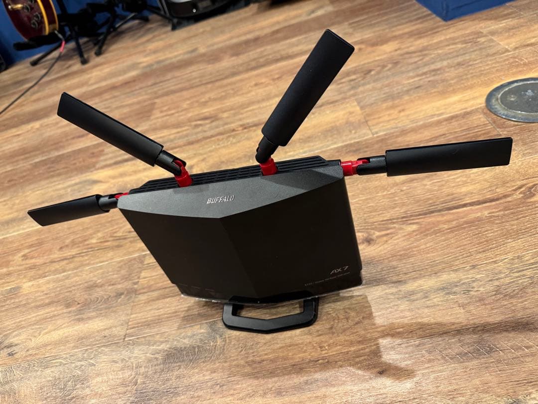 【美品】【値下げ】バッファロー Wi-Fi 6 AX5700 無線LANルーター