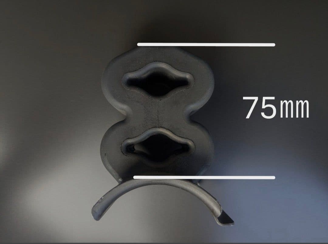 ジムニー ビッグサイズ8の字バンプラバー バンプストッパー 硬度ハードタイプ