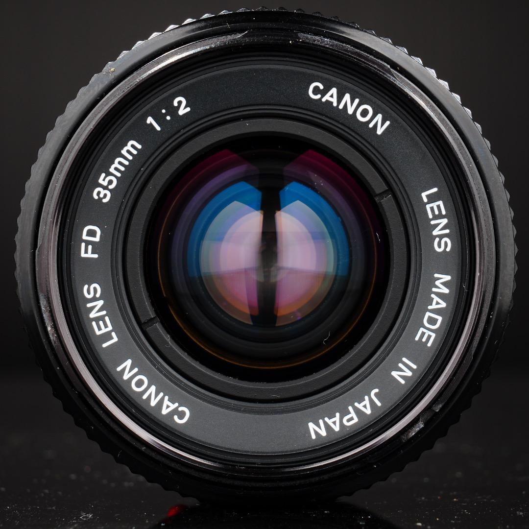 【整備＆テスト済】Canon New FD 35mm F2 キャノン 482