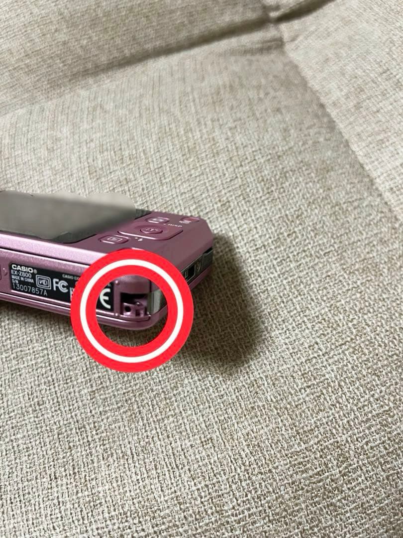 CASIO EX-Z800 EXILIM デジタルカメラ ピンク