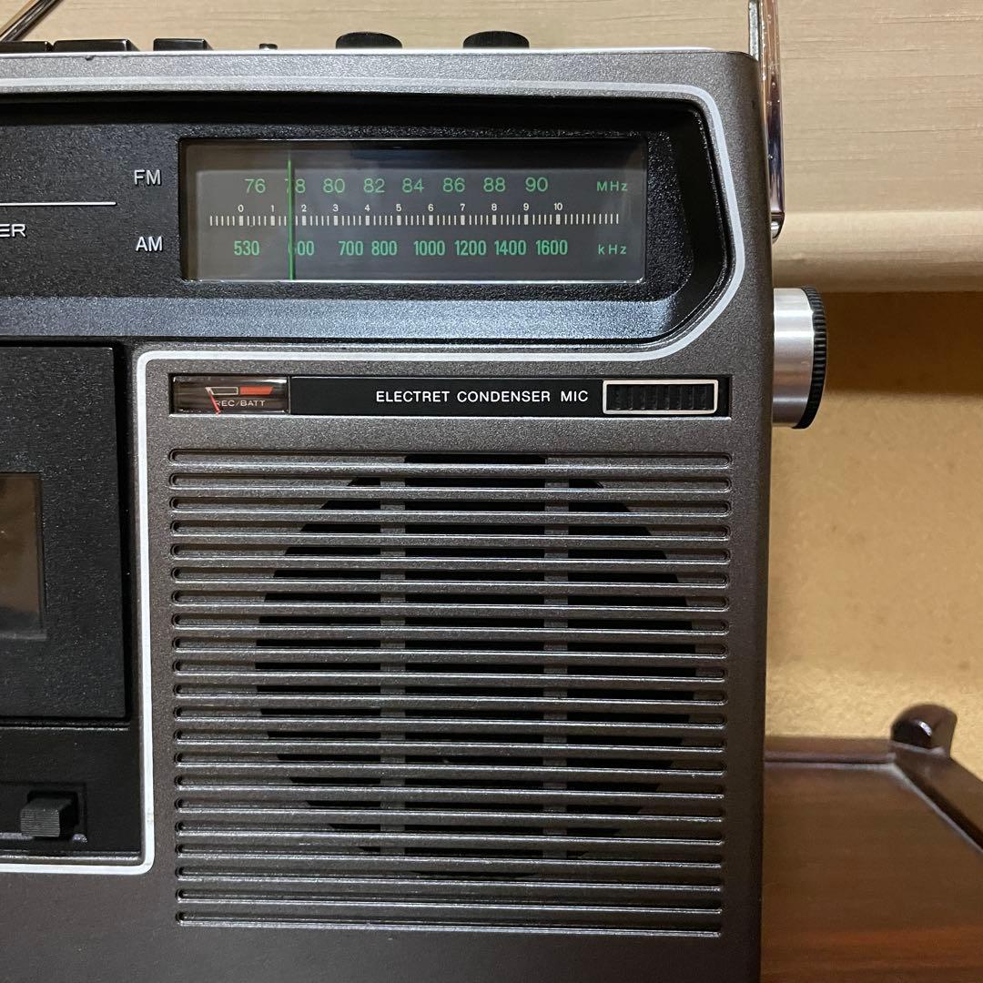 SONY／ラジカセ／CF-1600／カバー付／メンテナンス済み／ケアセット付属