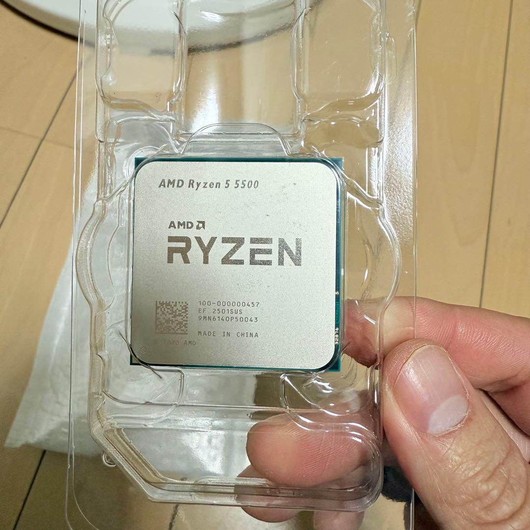 AMD Ryzen 5 5500 CPU新品未開封