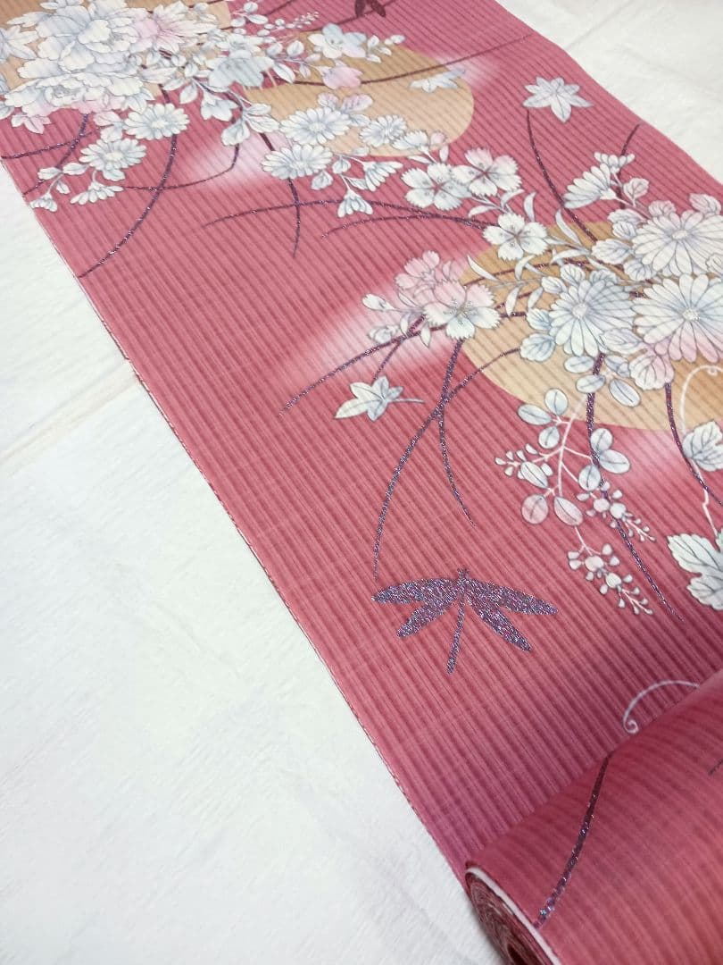 綿100%ViViゆかた/未仕立て/日本製/未使用