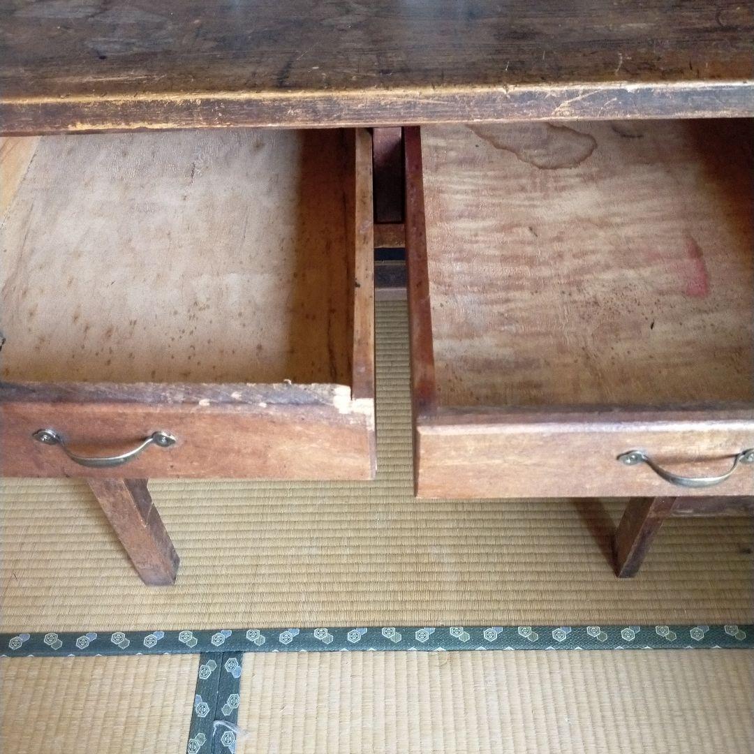 岩手　テーブル　学習机　店舗　アンティーク　骨董　デスク　古材　什器　レトロ