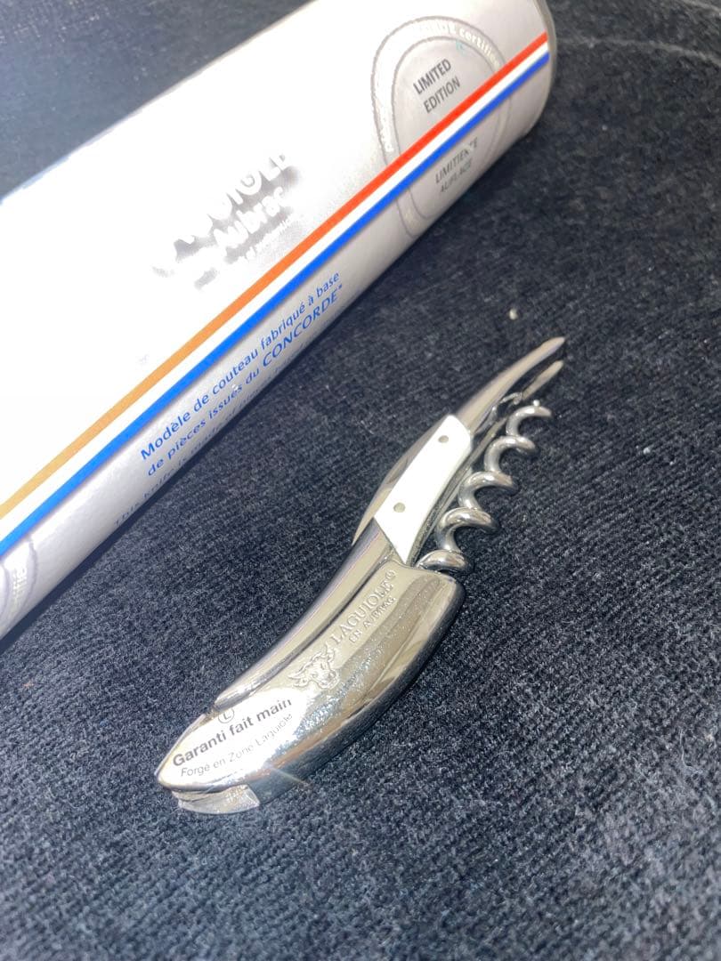 超希少LAGUIOLE アンオブラック　コンコルド　限定ソムリエナイフ