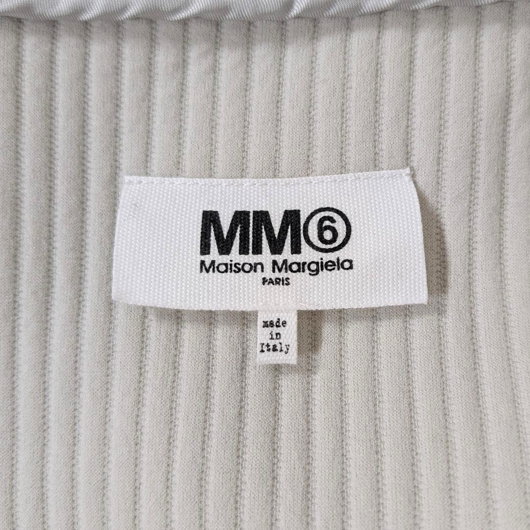 美品★MM6 メゾンマルジェラ サイドジップロールネックタートルネックスウェット