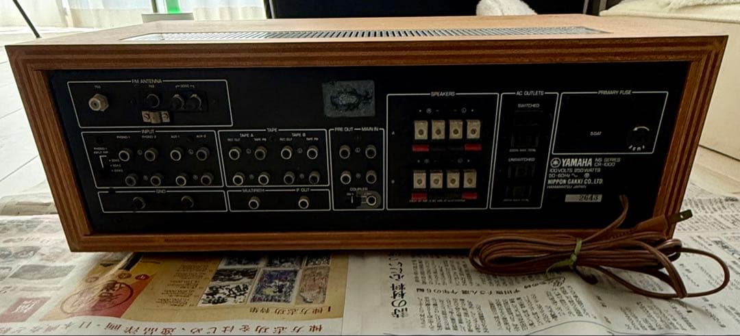 べ*こ様 YAMAHA CR-1000 FMレシーバー　アンプ
