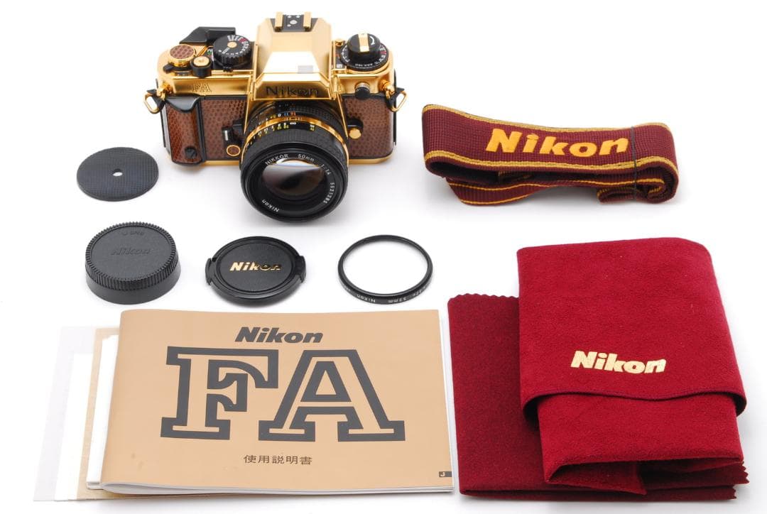 【美品】Nikon ニコン FA ゴールド GOLD 2000台限定品