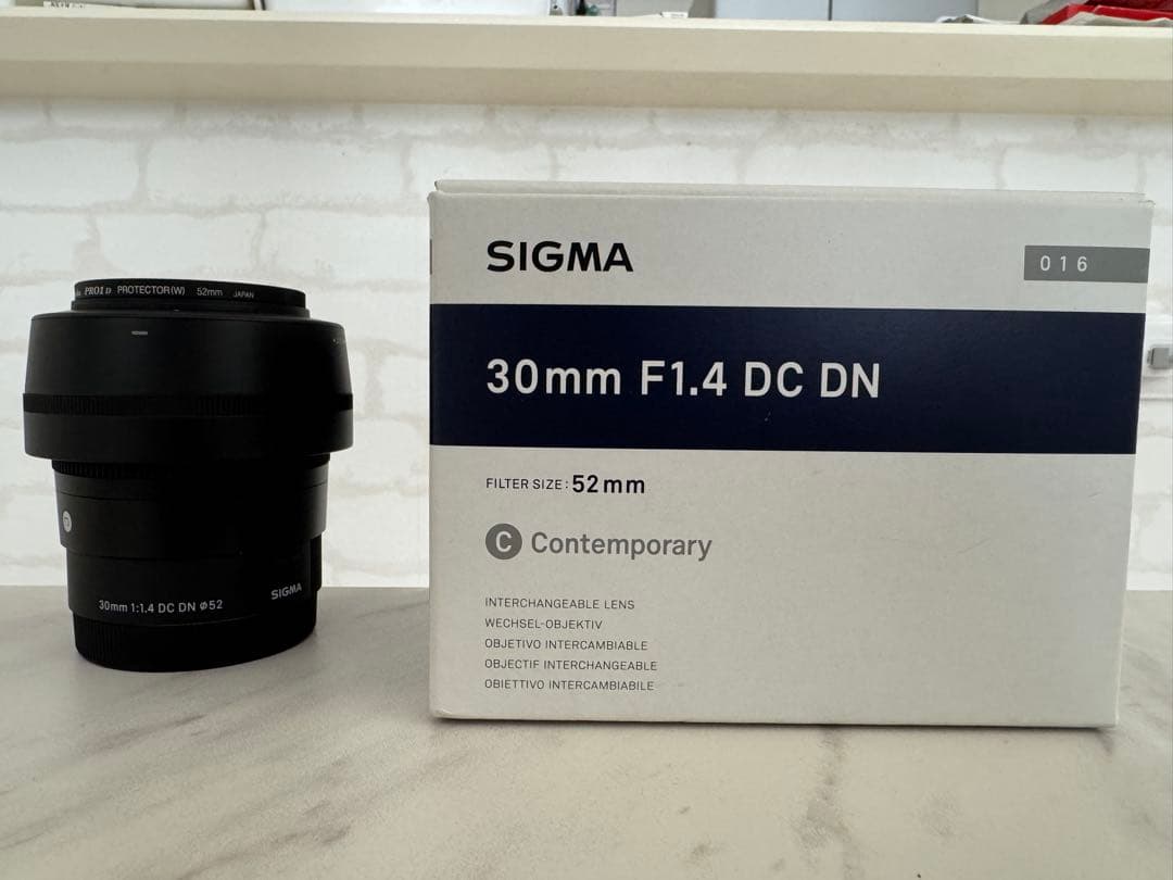 sigma 30mm f1.4 DC DN おまけ付き