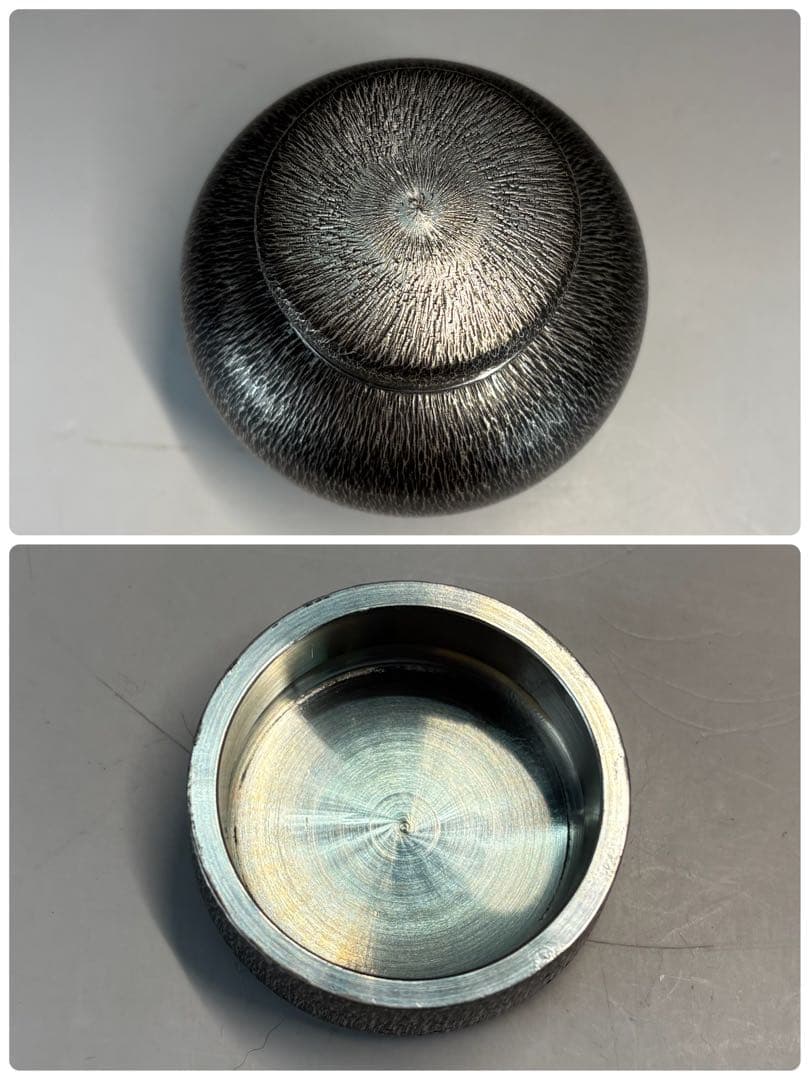 【中古品】錫製　茶壷