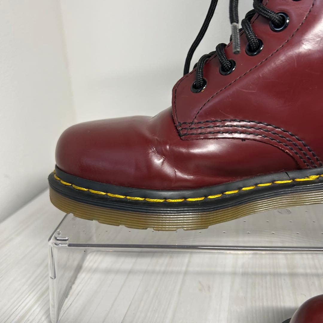 美品✨大人気10ホール✨Dr.Martens 1490 ブーツ チェリーレッド