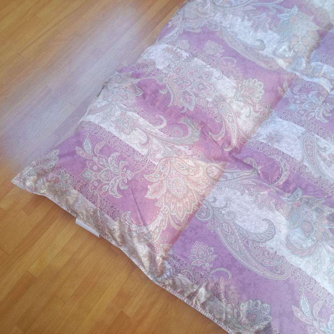 羽毛布団 増量 SDGS リフレッシュ羽毛 高密度生地 清潔 安心 日本製A⑩