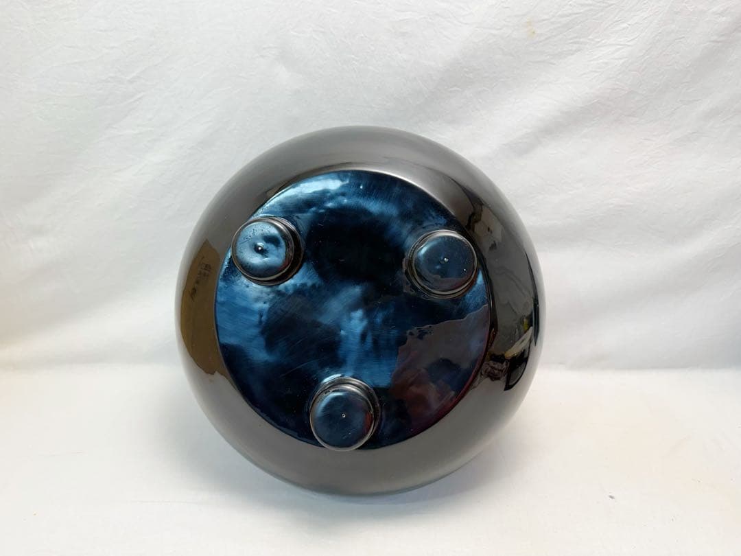 ほぼ未使用 茶道具 月松斎 黒真塗 面取風炉 土風炉 五徳 前瓦 敷板 底瓦共箱