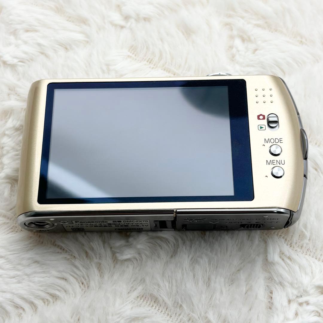 美品✨ Panasonic LUMIX DMC-FX70 ゴールド