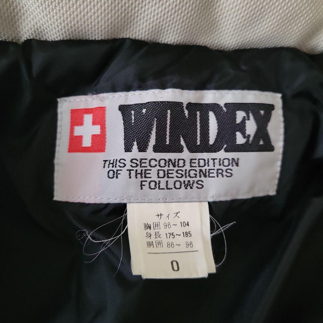 WINDEX　スキーウェア上下セット　Oサイズ　レッド×ベージュ