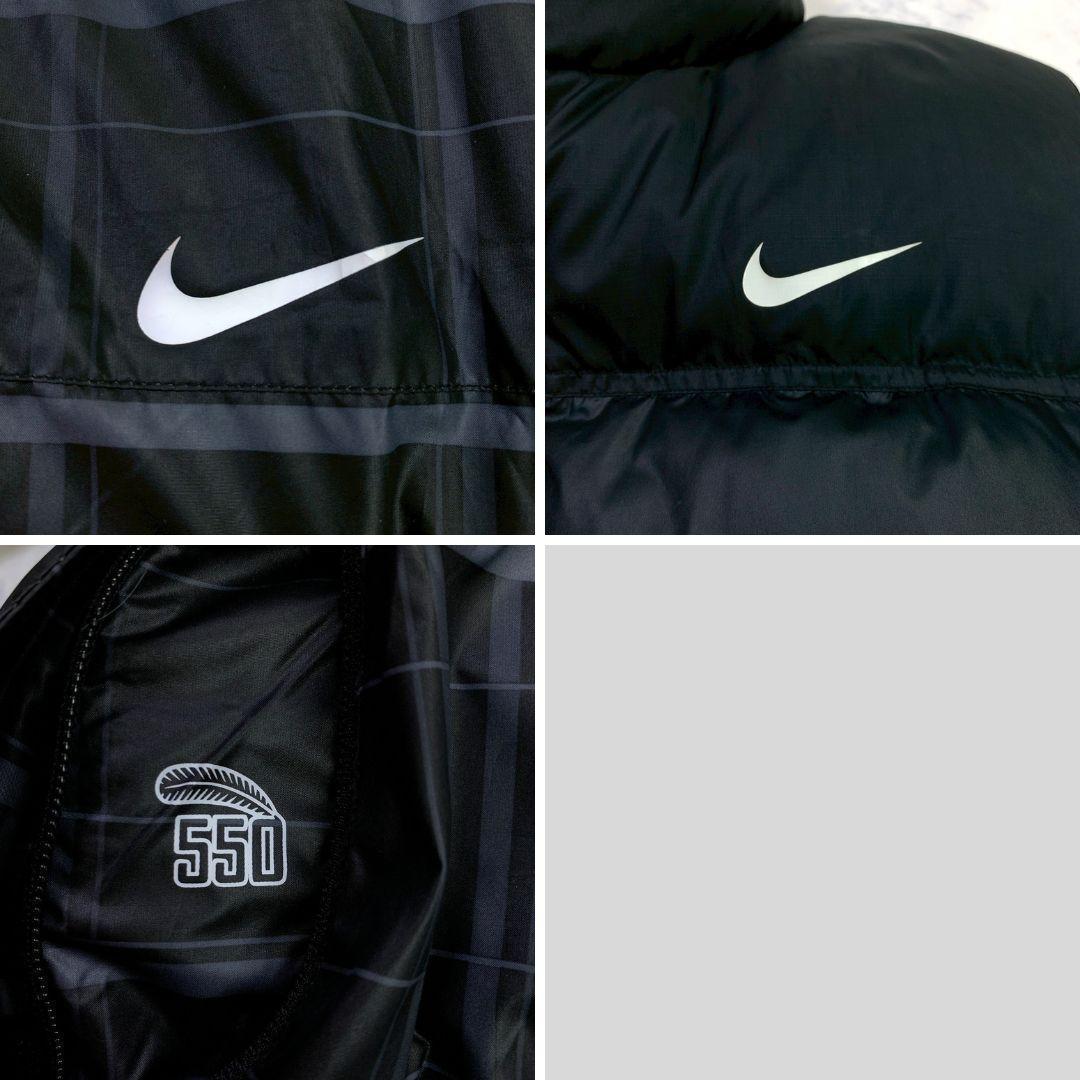 XL ★ NIKE 00s リバーシブル ダウンジャケット Y2K　D512